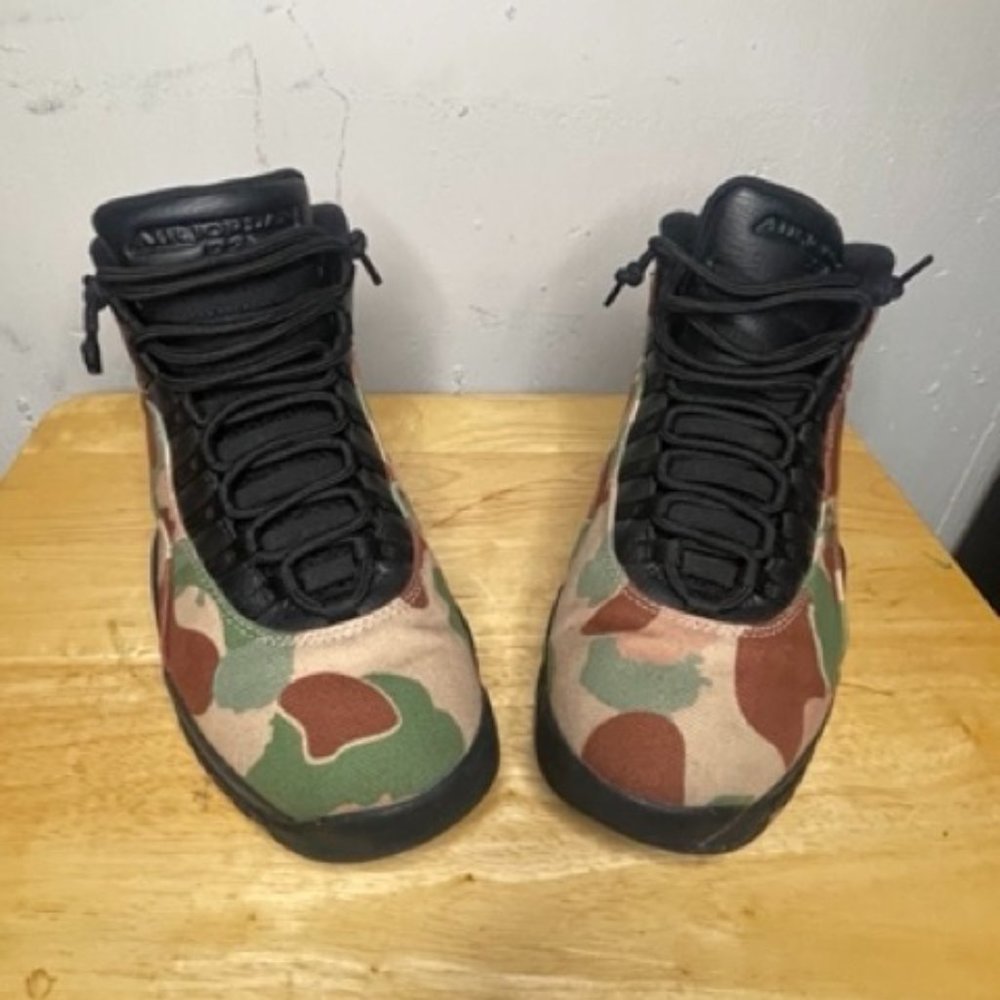 Jordan 10 Retro Woodland Camo